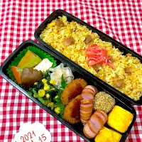 Snapdishの料理写真:男子👦🏻お弁当🍱|パセりっちさん