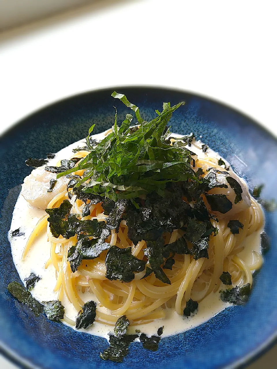 AXさんの料理 めちゃくちゃ簡単で美味しい明太子クリームパスタ🥰|まめころさん