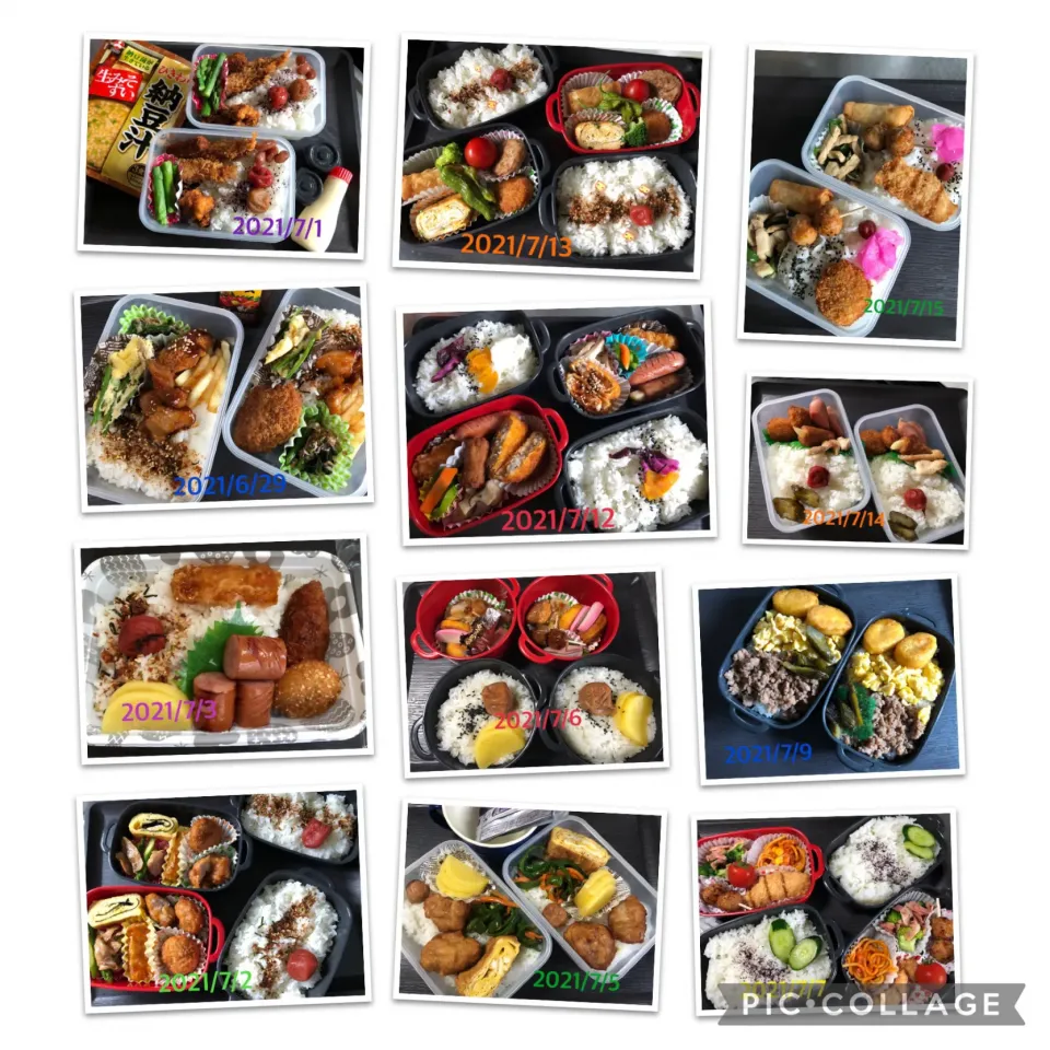 Snapdishの料理写真:お弁当(・ᴥ・)|しろくまさん