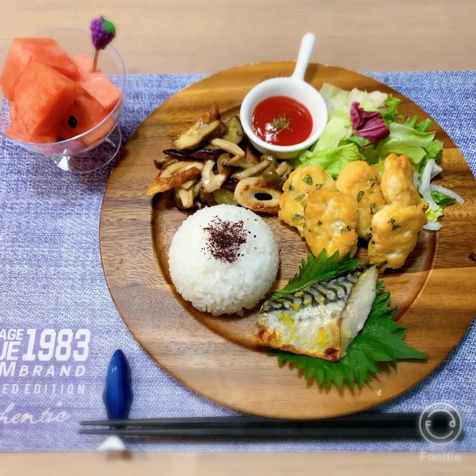 Snapdishの料理写真:2021.7.15 夕食|さくらさん