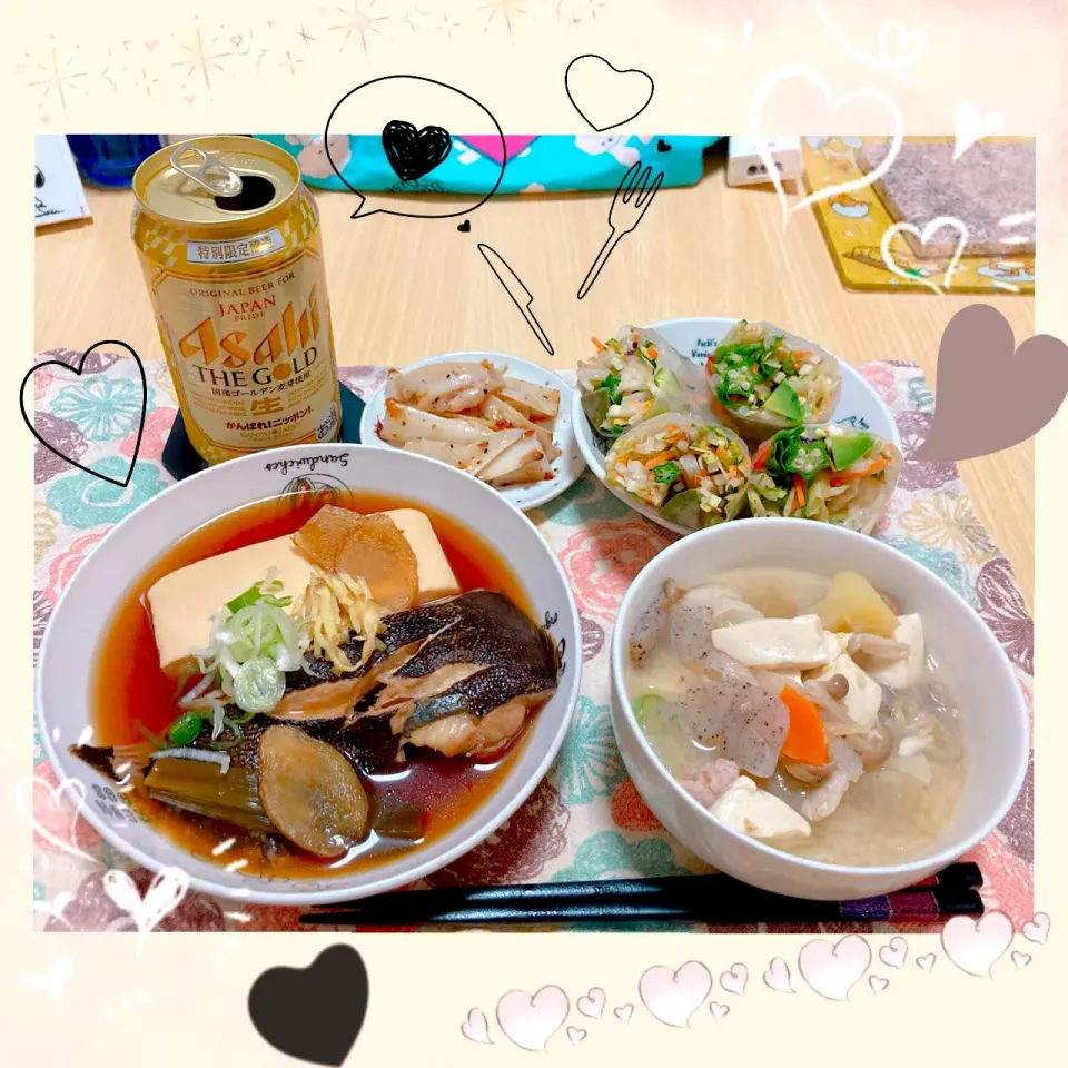 Snapdishの料理写真:７／１５ ｔｈｒ 晩ごはん🍴＊○°|rinaronarさん