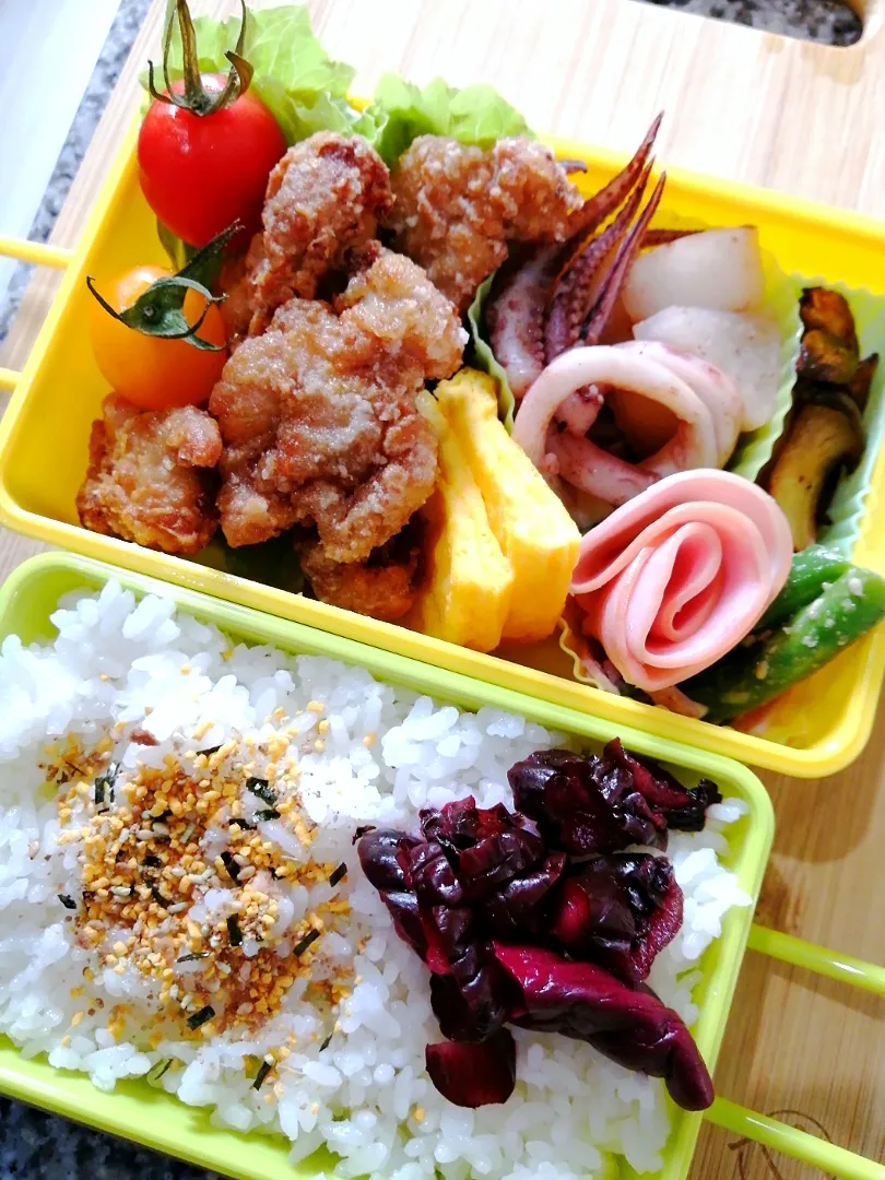 今日の旦那弁当(o^－^o)
今週も今日でおしまーい😆|あぁちゃんさん