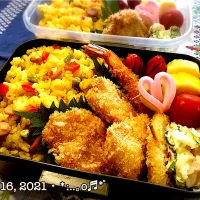 2021/07/16お弁当〜♡