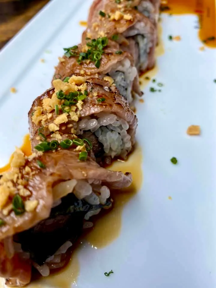 Wagyu Sushi Roll|gonbenさん