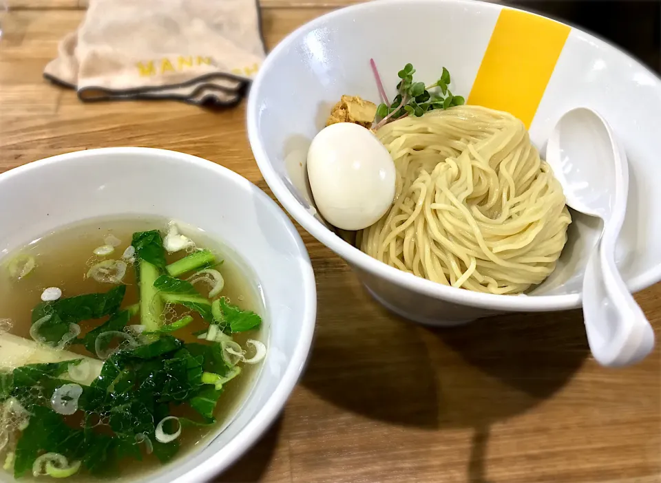 塩生姜つけ麺＋味玉🍜|toshi,I🍴さん