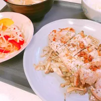 Snapdishの料理写真:キノコと豚肉のソテー|ゆおさん