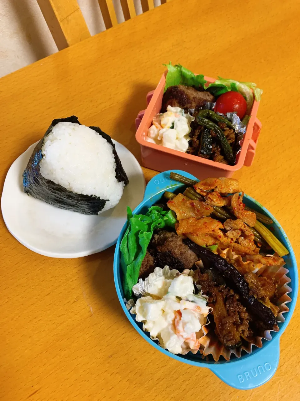 Snapdishの料理写真:昨日のお弁当💜2021.7.16.|kimikimiさん