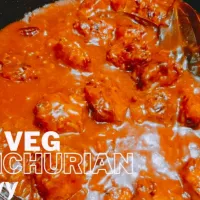 Snapdishの料理写真:veg manchurian gravy|Anamikaさん