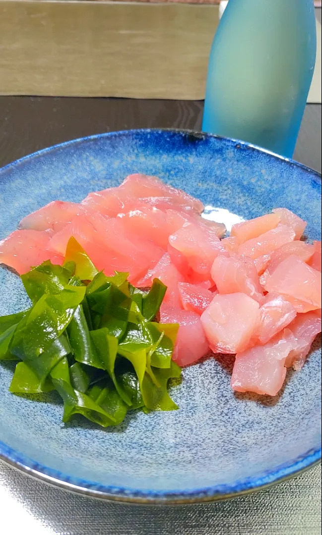 Snapdishの料理写真:びんちょうマグロ🐟|かめさん