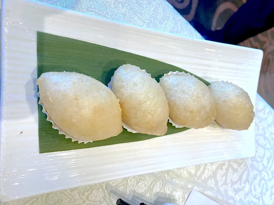 Snapdishの料理写真:Glutinous rice dumplings with pork and mushrooms|skyblueさん