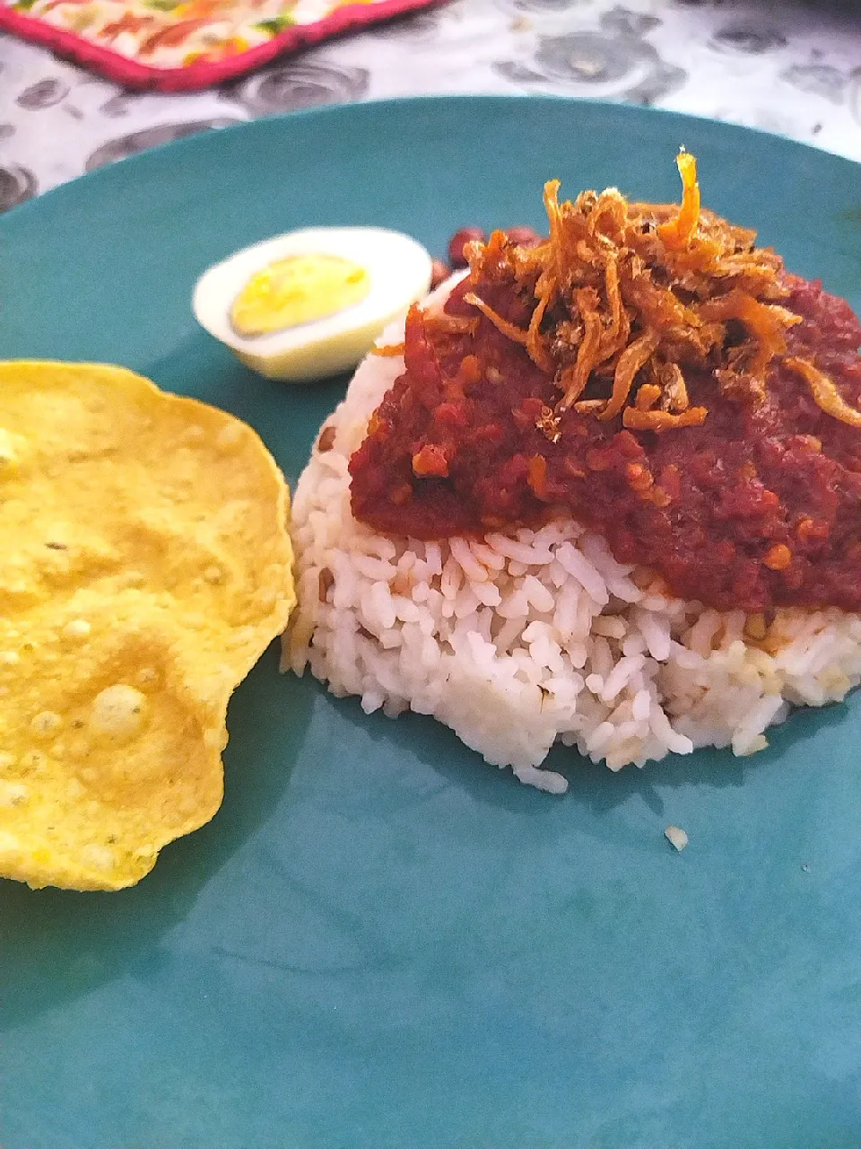 nasi lemak ikan bilis|lailatul73さん