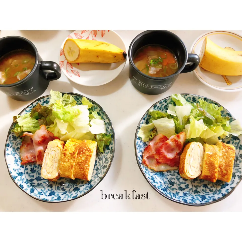 Snapdishの料理写真:本日の朝ごはん。|aki_puさん