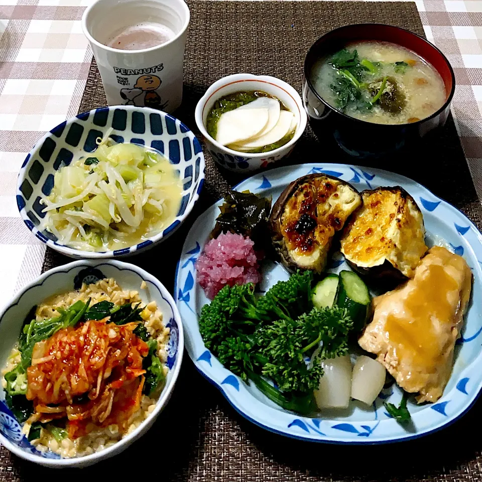 今日の夕ごはん★さばの味噌煮と賀茂茄子の味噌田楽|riko30294さん