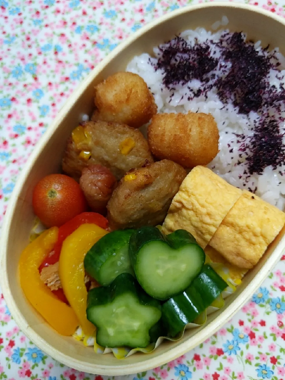 今日のお弁当|おてんば☆スマイルさん