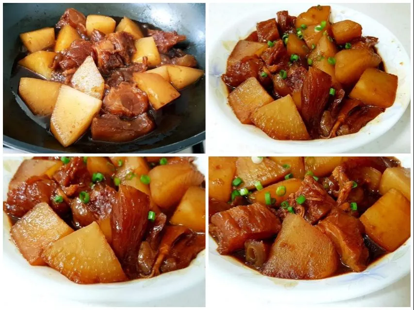 braised tendon and radish|steven z.y.さん