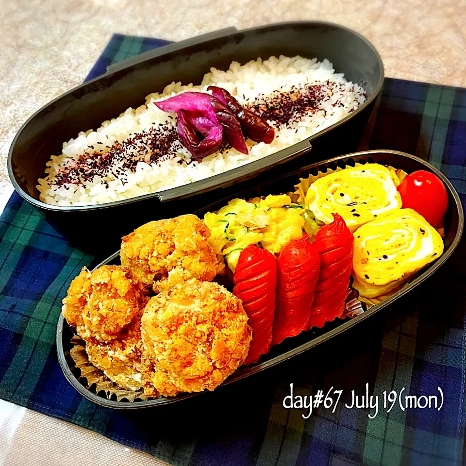 Snapdishの料理写真:★ある日のDK弁当★|♡ciao♡さん