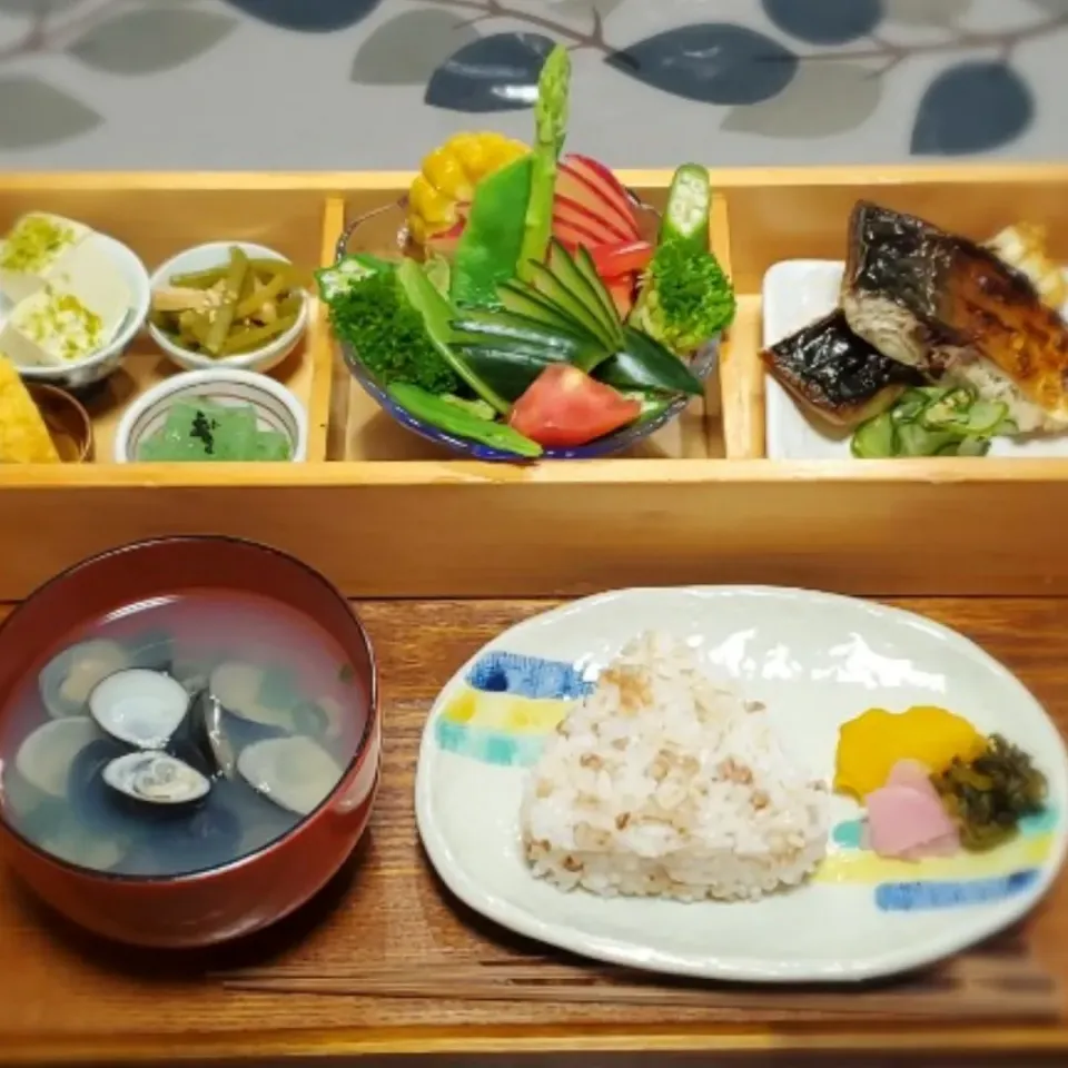 Snapdishの料理写真:今日の朝ごはん🍚|こまちさん