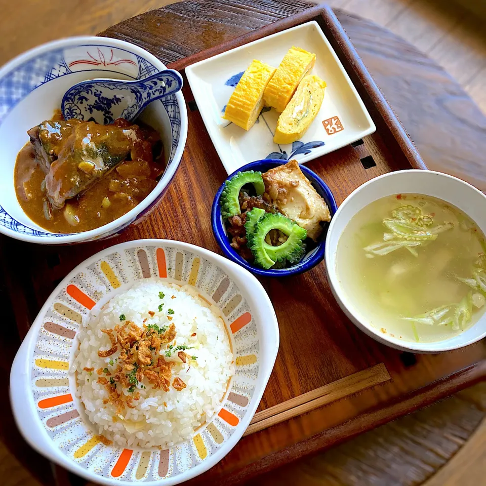 鰤アラのカレー煮込み定食|Kさん