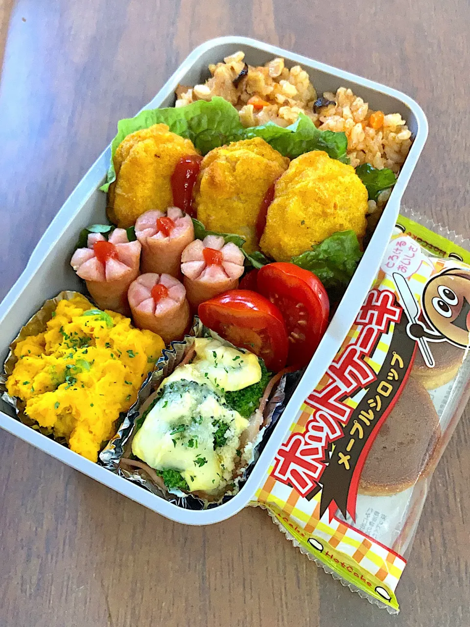 R3、7/19㈪   ❁¨̮チキンライス弁当。|hamakoさん