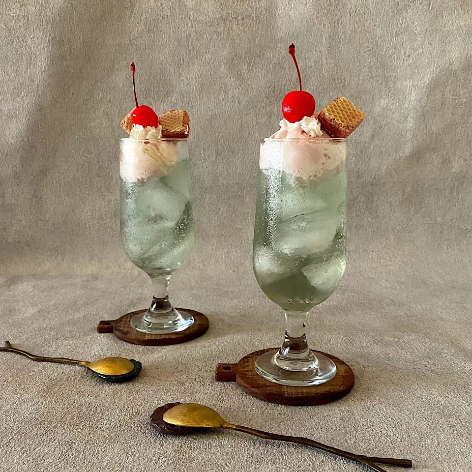 クリームソーダ|mihooobuuさん