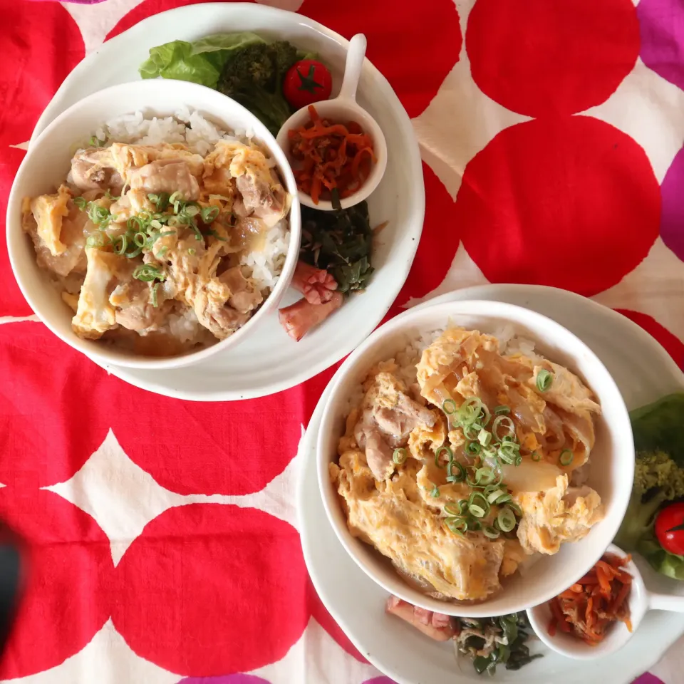 高校生男子＆中学生男子🍱夏休み置き弁🌴親子丼|なかじー。さん