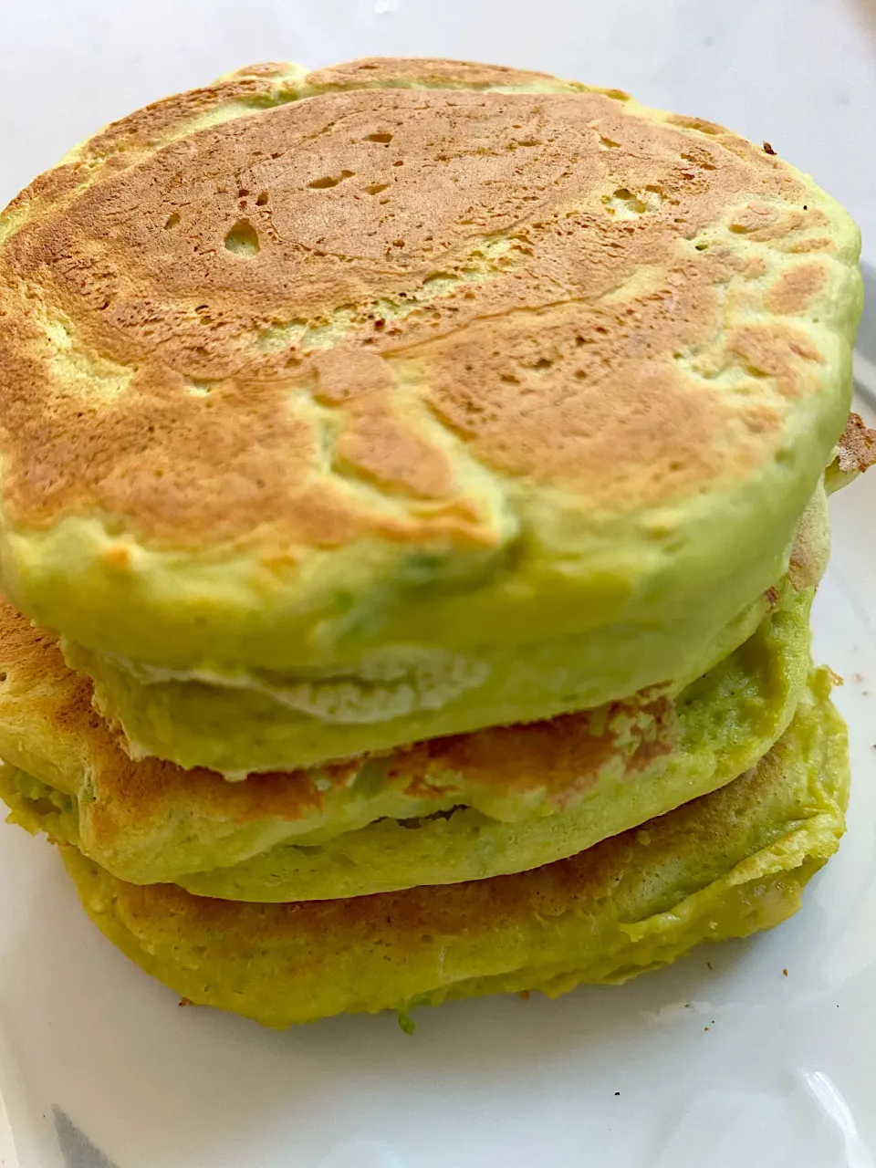 Snapdishの料理写真:プロテインアボカド🥑パンケーキ🥞|みうのすけさん