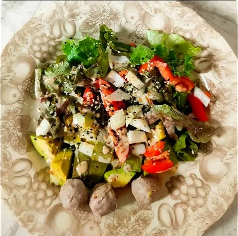 Keto Salad.|katang23さん