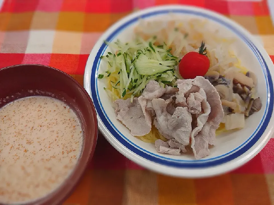 豚しゃぶごまだれつけめん|よっしー(=^ェ^=)さん