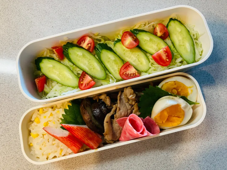 20210720🍱今日の旦那さん弁当🍱|akiyo22さん