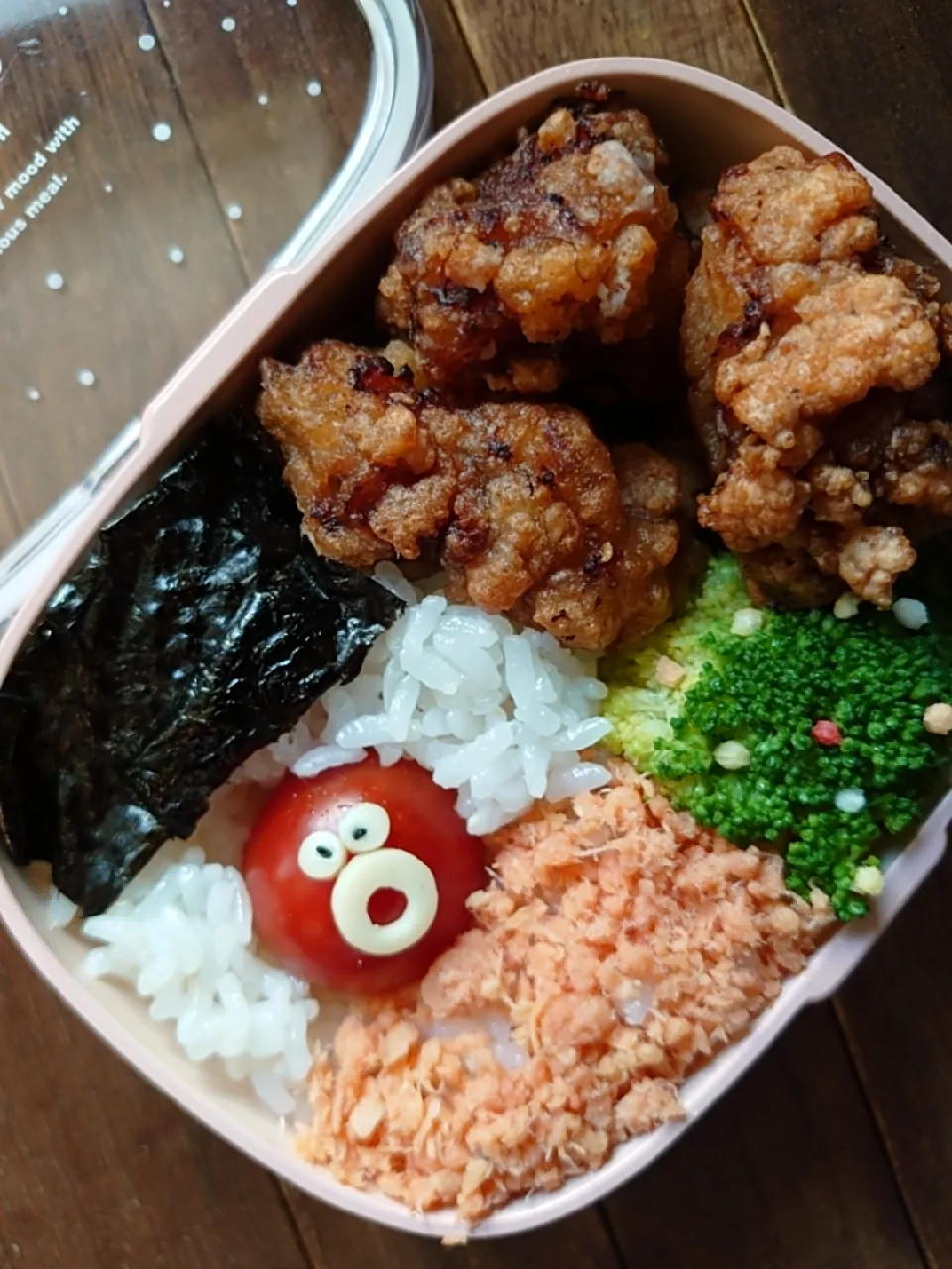 漢の…次女用🍱ど定番の唐揚げ弁当|ᵏᵒᵘさん