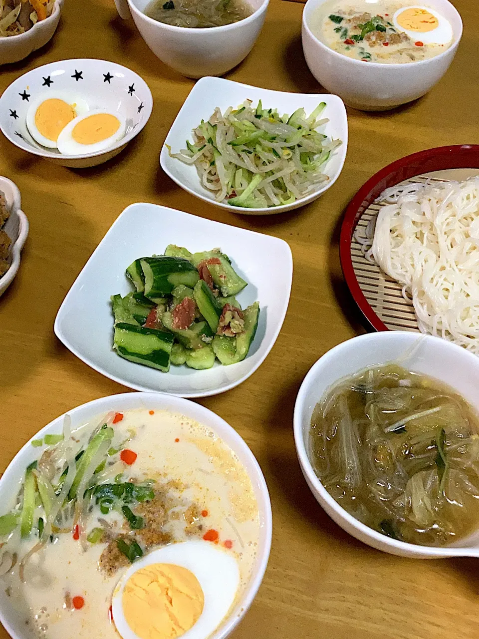 Snapdishの料理写真:#坦々風素麺|𝕜𝕪𝟙𝟘𝟚𝟘𝟙𝟠さん