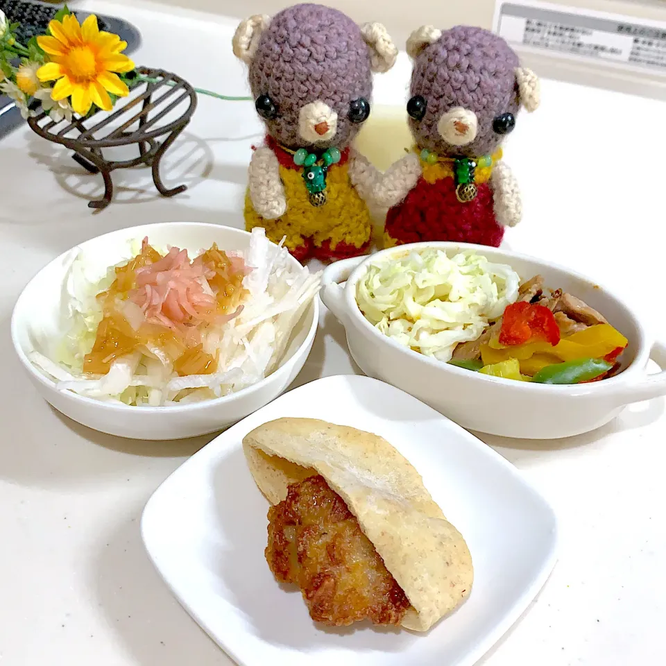 Snapdishの料理写真:朝ごぱん( ´ ▽ ` )|chagashiさん