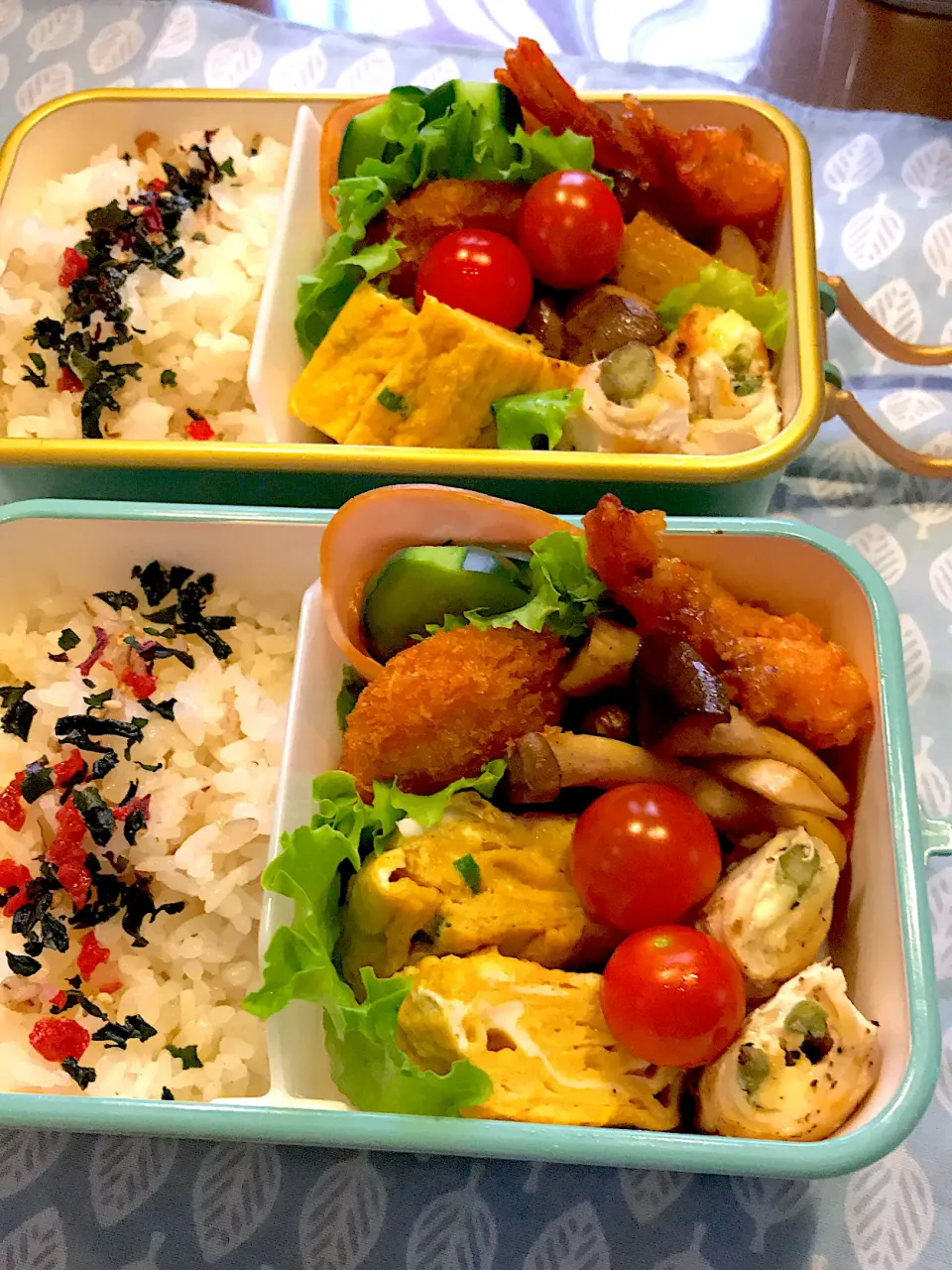 Snapdishの料理写真:2021.7.21  ＊今日のお弁当＊エリンギのバター焼き＊|rinrin*mama*さん