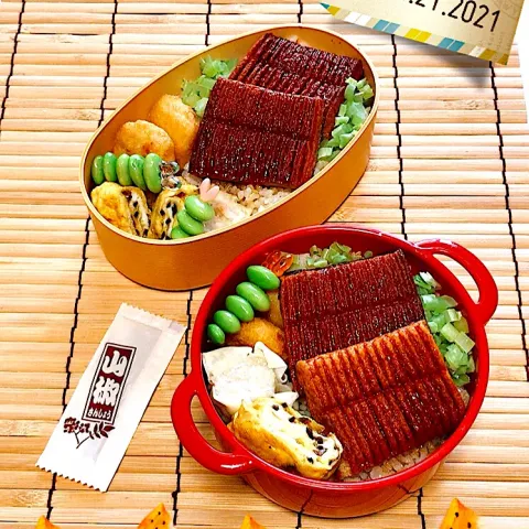 「うなる美味しさ うな次郎」を使ってみたSnapdishの料理・レシピ写真:夏休み　お弁当