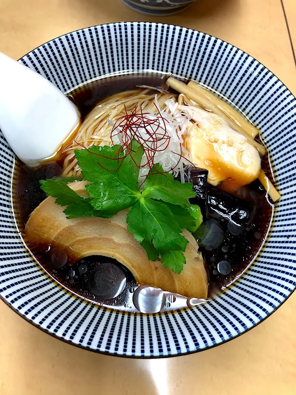 Snapdishの料理写真:冷やし煮干しそば 夏野菜添え@寿製麺 中華そば よしかわ（北上尾）|Kazuya Miyukiさん