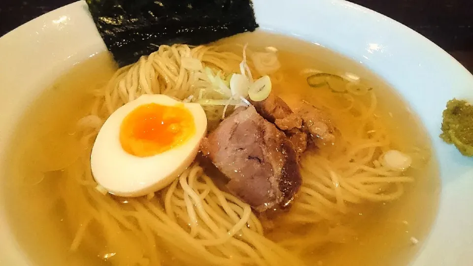 【秋田角舘の総本店は1988年創業】
自家製麺 伊藤 赤羽店
冷やしラーメン（夏期限定）
@赤羽1分
21155|大脇さん