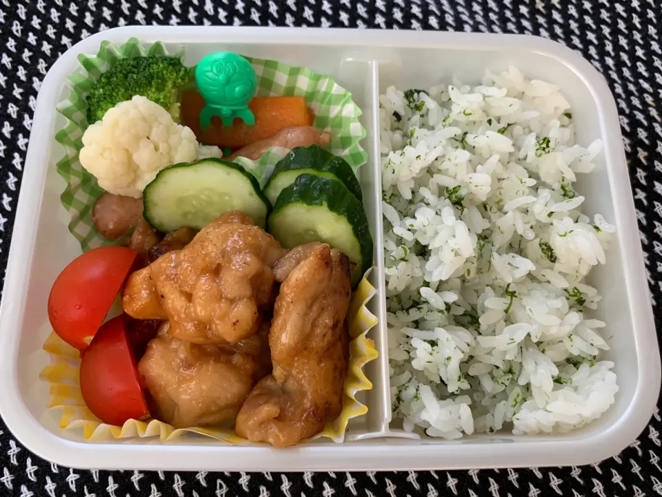 Snapdishの料理写真:夏休み初日学童のお弁当7/21|yktkさん