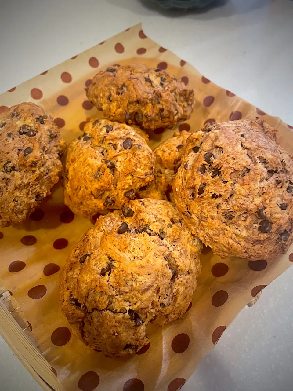 チョコバナナスコーン焼きました|po poさん