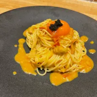 ウニの冷製パスタ|✩S✩さん