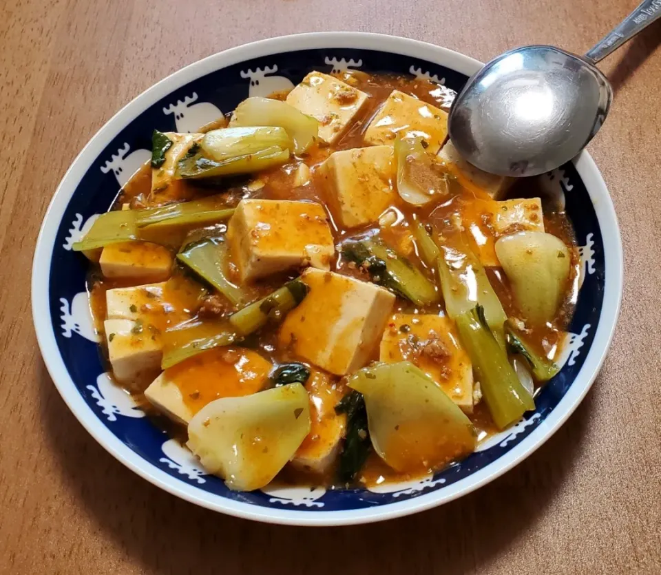 チンゲン菜の入った麻婆豆腐|ナナさん