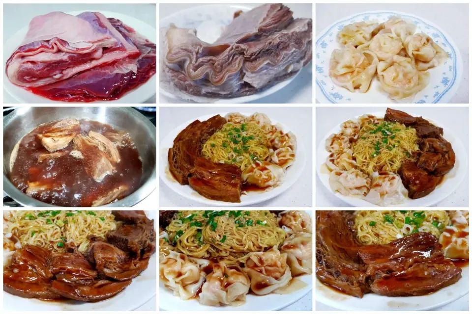 braised brisket and wonton noodle|steven z.y.さん