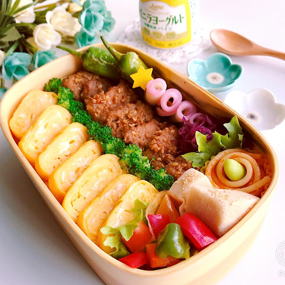 🏝海の日《豚もも肉ごま味噌焼き弁当》