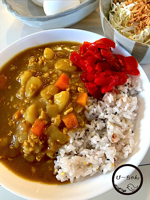 Snapdishの料理写真:今日の晩ご飯。|☆ぴ〜ちゃん☆さん