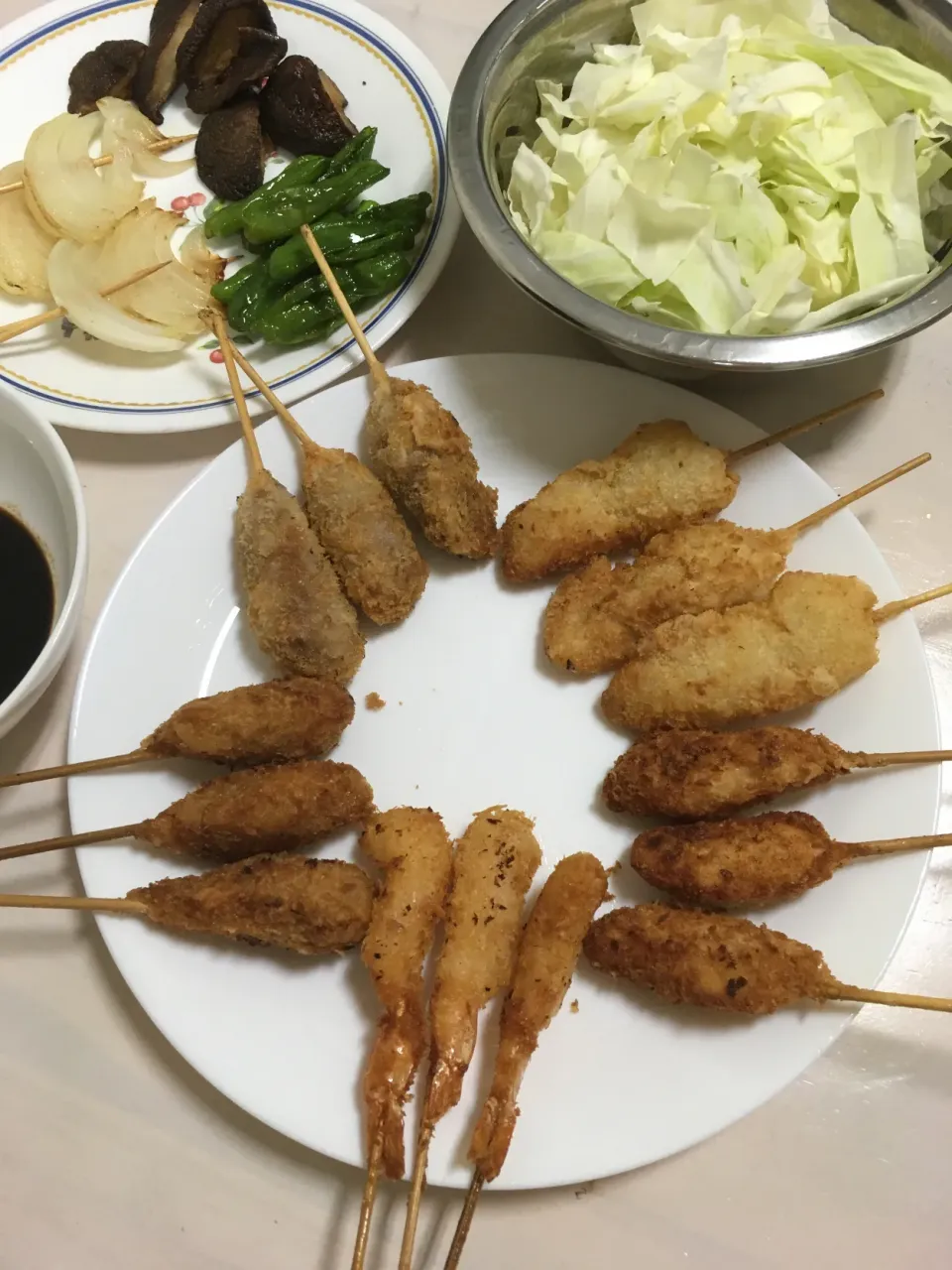 串揚げ|ももさん