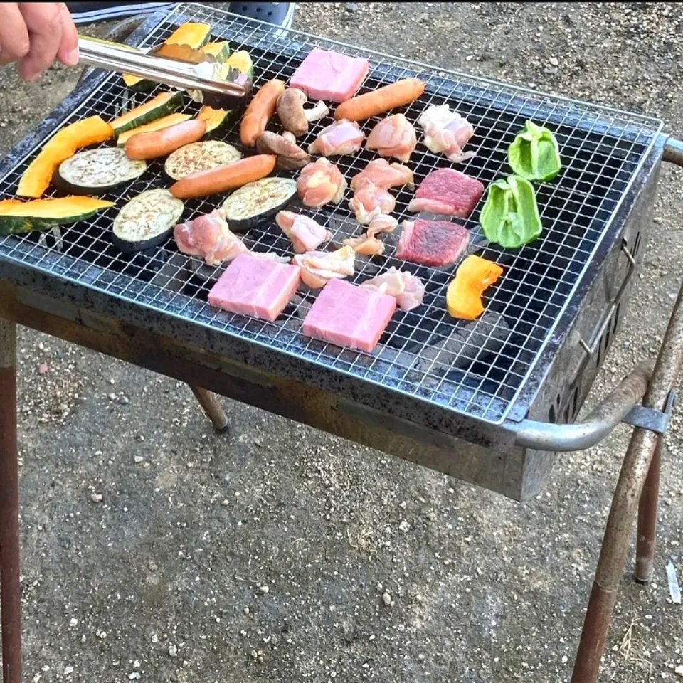 2021.7.22 旦那実家にてBBQ☆*°|奈津美さん