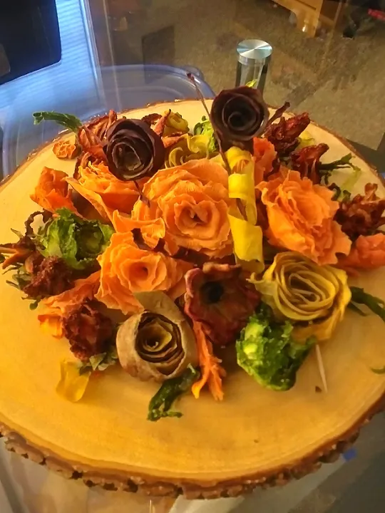 dehydrated food art display|Chef Melissaさん