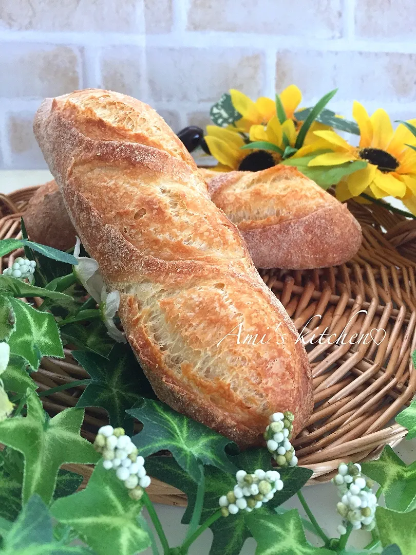 バケット修行中✨ミニバゲット😆🥖|あみさん