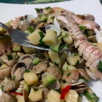 gnocchi zucchine e mare|Anto Nellaさん