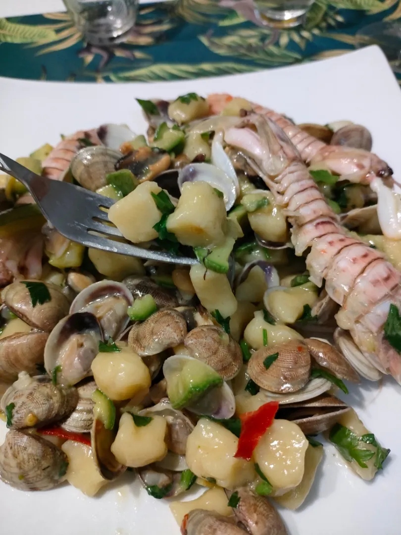 gnocchi zucchine e mare|Anto Nellaさん