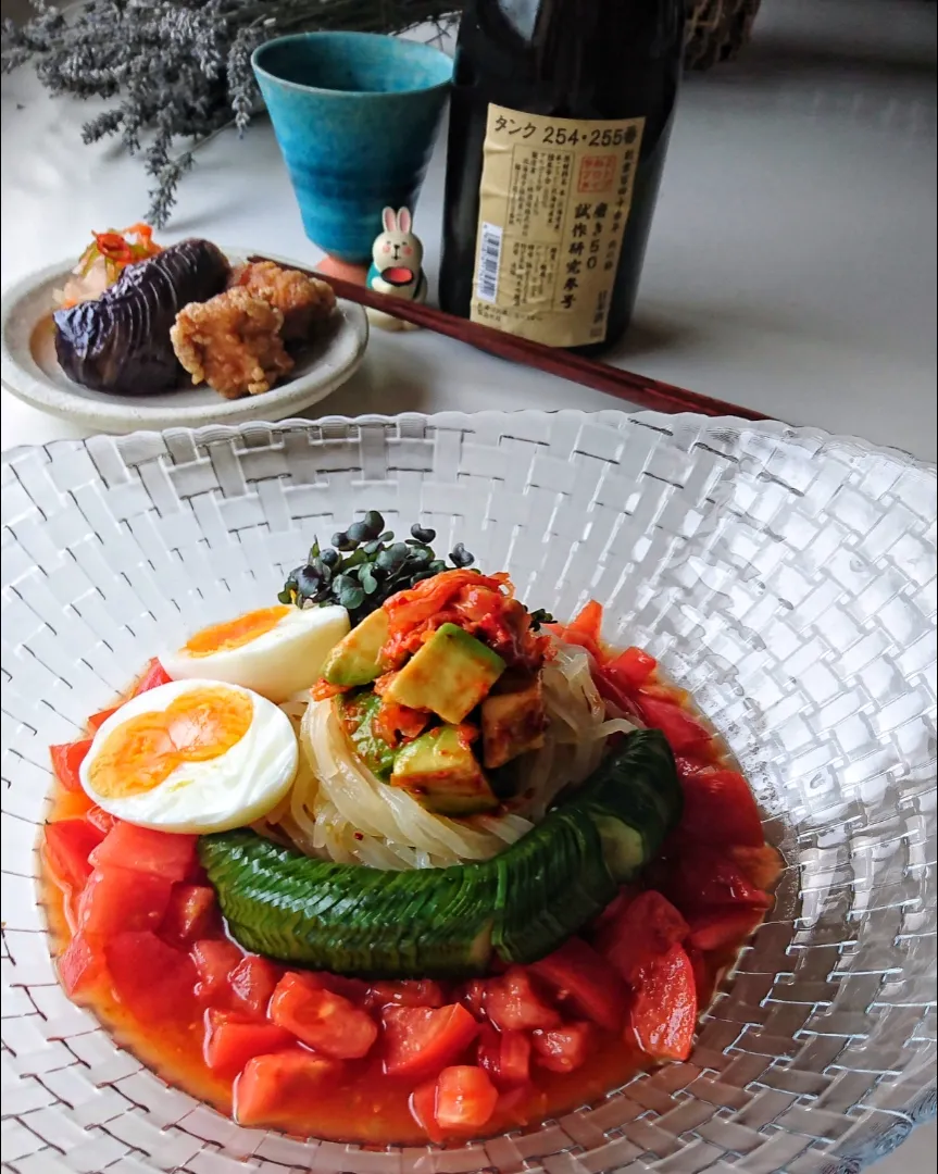 トマトたっぷりのサラダ冷麺|jusさん